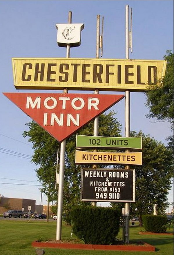 Chesterfield Motor Inn - Photo From Debra Jane Seltzer On Flickr (newer photo)